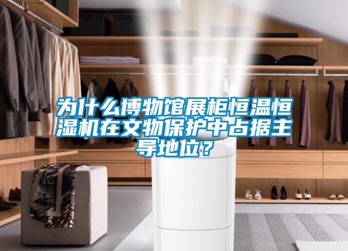 為什么博物館展柜恒溫恒濕機在文物保護中占據(jù)主導地位？