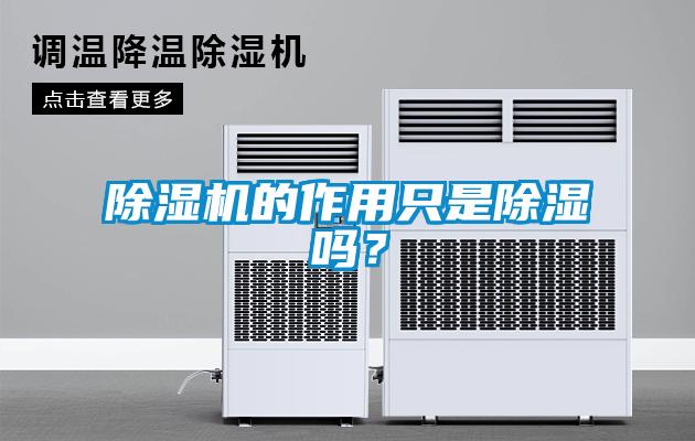 除濕機(jī)的作用只是除濕嗎？