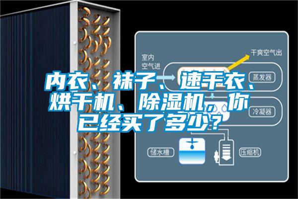 內(nèi)衣、襪子、速干衣、烘干機(jī)、除濕機(jī)，你已經(jīng)買了多少？