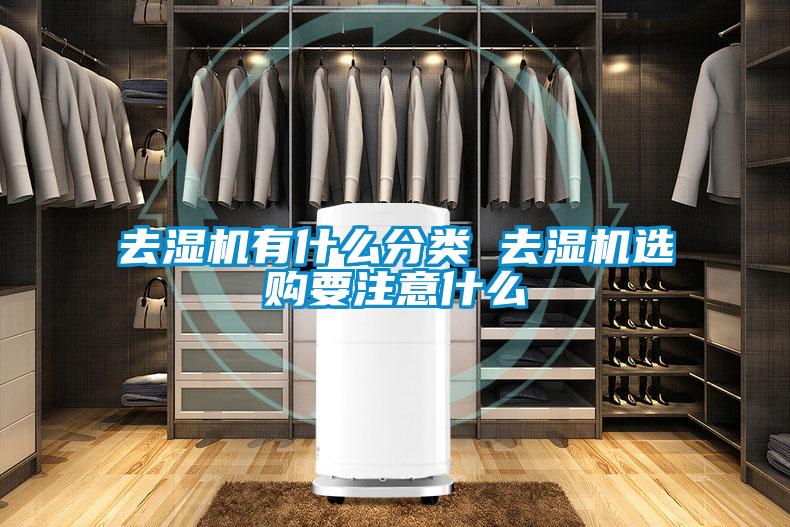 去濕機(jī)有什么分類 去濕機(jī)選購要注意什么