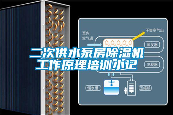 二次供水泵房除濕機工作原理培訓(xùn)小記