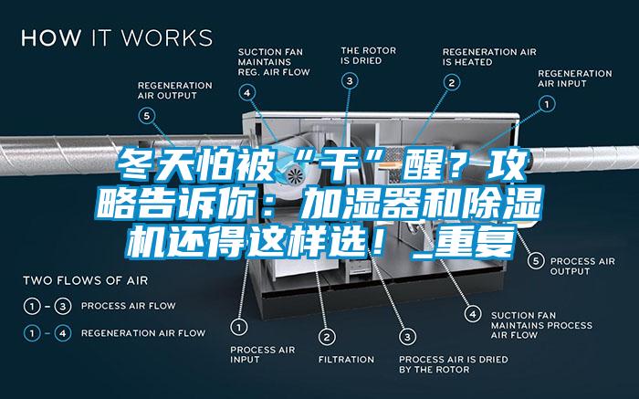 冬天怕被“干”醒？攻略告訴你：加濕器和除濕機(jī)還得這樣選！_重復(fù)
