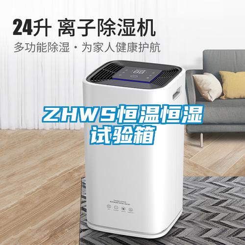ZHWS恒溫恒濕試驗箱