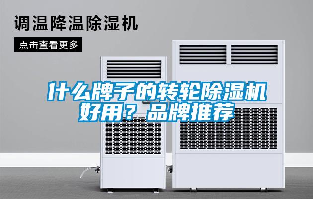 什么牌子的轉(zhuǎn)輪除濕機好用？品牌推薦