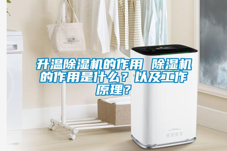 升溫除濕機的作用 除濕機的作用是什么？以及工作原理？