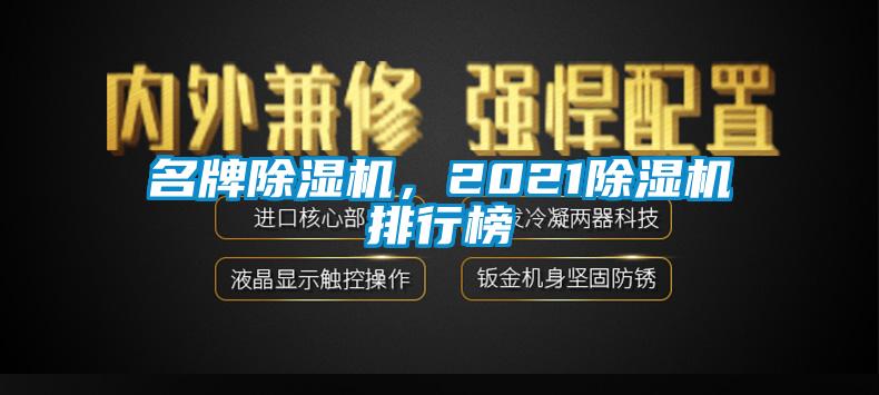 名牌除濕機，2021除濕機排行榜