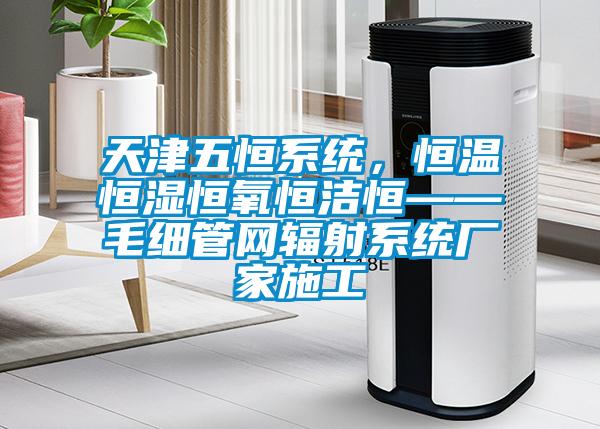 天津五恒系統(tǒng)，恒溫恒濕恒氧恒潔恒——毛細(xì)管網(wǎng)輻射系統(tǒng)廠家施工