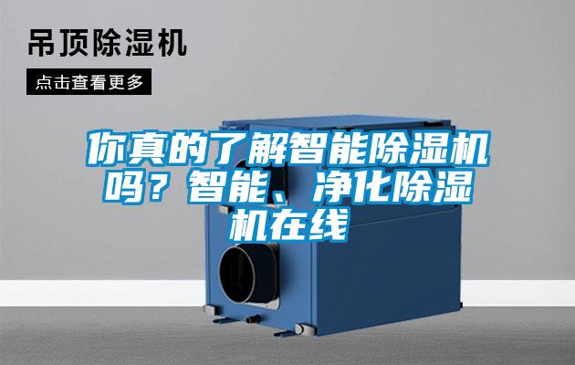 你真的了解智能除濕機(jī)嗎？智能、凈化除濕機(jī)在線