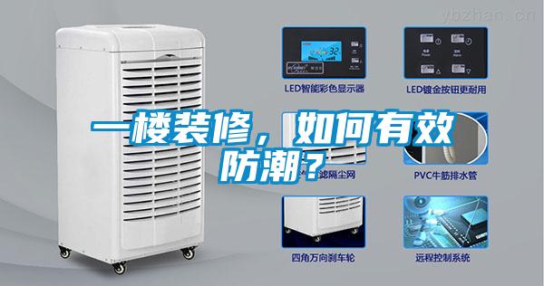一樓裝修，如何有效防潮？