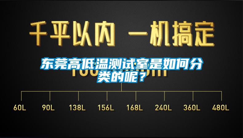 東莞高低溫測(cè)試室是如何分類的呢？
