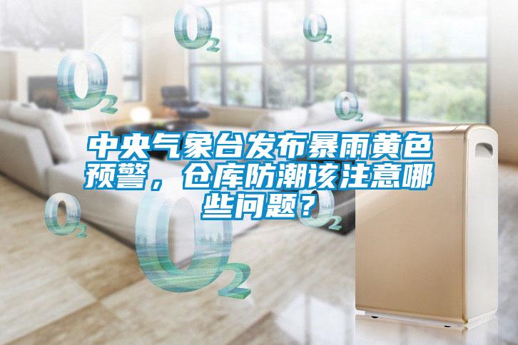 中央氣象臺(tái)發(fā)布暴雨黃色預(yù)警，倉(cāng)庫(kù)防潮該注意哪些問(wèn)題？