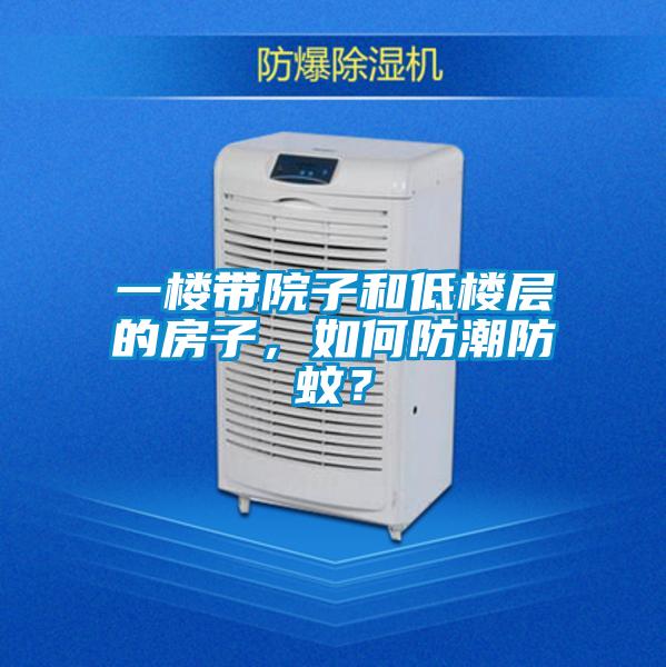 一樓帶院子和低樓層的房子，如何防潮防蚊？