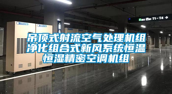 吊頂式射流空氣處理機組凈化組合式新風系統(tǒng)恒溫恒濕精密空調(diào)機組