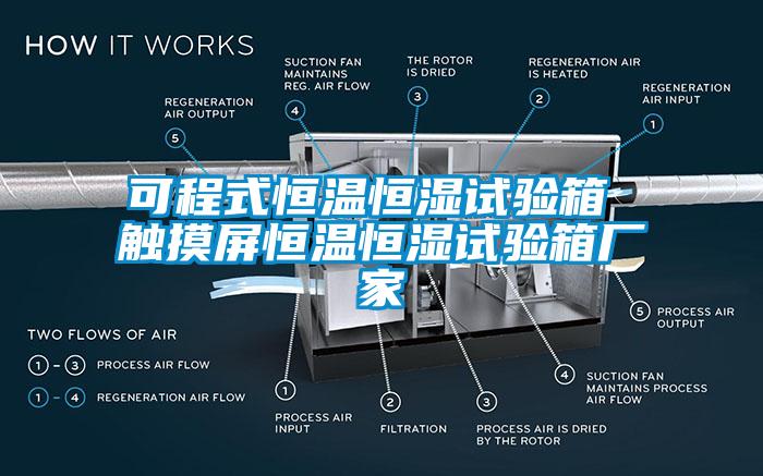 可程式恒溫恒濕試驗(yàn)箱 觸摸屏恒溫恒濕試驗(yàn)箱廠(chǎng)家