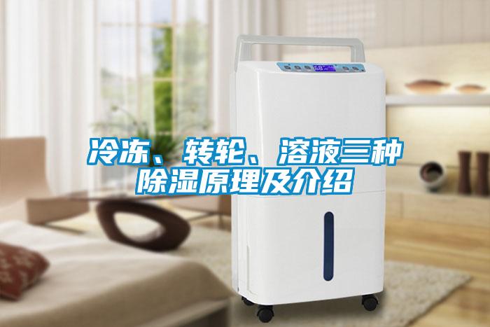 冷凍、轉(zhuǎn)輪、溶液三種除濕原理及介紹