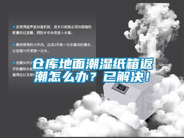 倉庫地面潮濕紙箱返潮怎么辦？已解決！