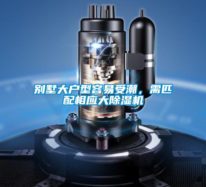 別墅大戶型容易受潮，需匹配相應大除濕機