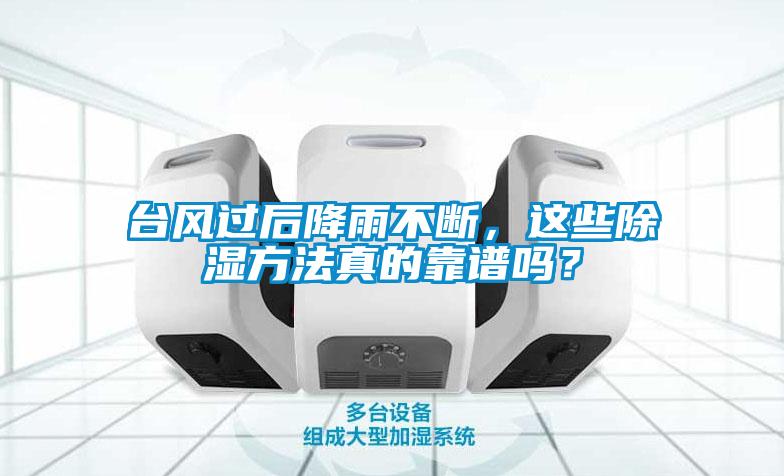 臺(tái)風(fēng)過后降雨不斷，這些除濕方法真的靠譜嗎？