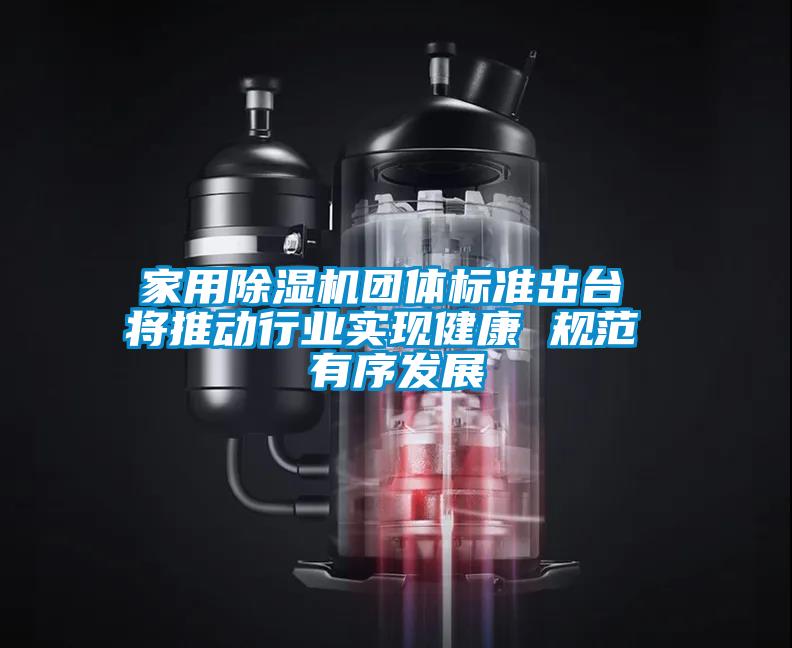 家用除濕機團體標準出臺 將推動行業(yè)實現健康 規(guī)范 有序發(fā)展