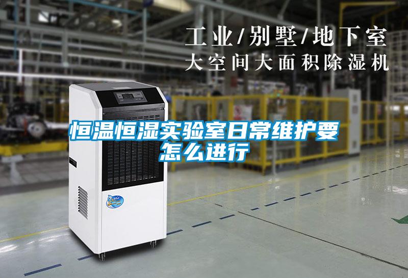 恒溫恒濕實驗室日常維護(hù)要怎么進(jìn)行