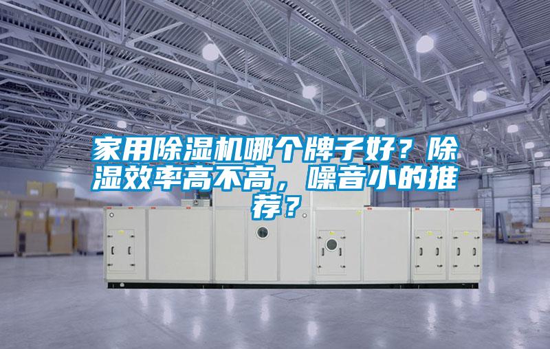 家用除濕機(jī)哪個牌子好？除濕效率高不高，噪音小的推薦？