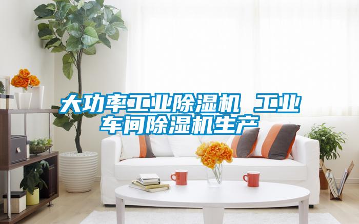 大功率工業(yè)除濕機 工業(yè)車間除濕機生產