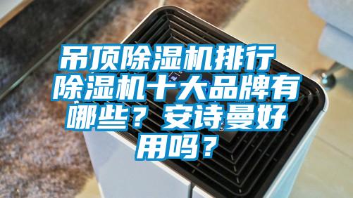 吊頂除濕機(jī)排行 除濕機(jī)十大品牌有哪些？安詩曼好用嗎？