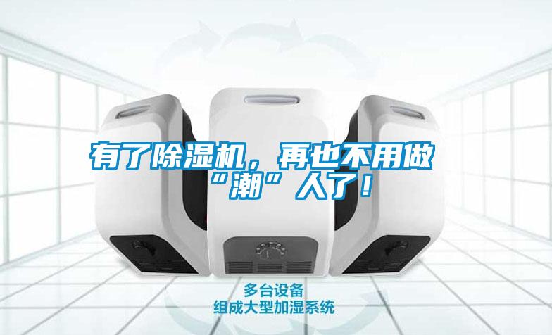 有了除濕機，再也不用做“潮”人了！