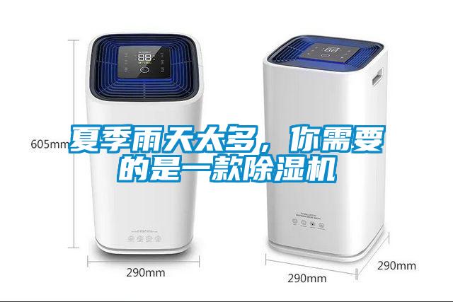 夏季雨天太多，你需要的是一款除濕機