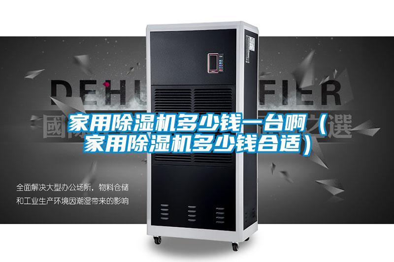 家用除濕機多少錢一臺?。矣贸凉駲C多少錢合適）