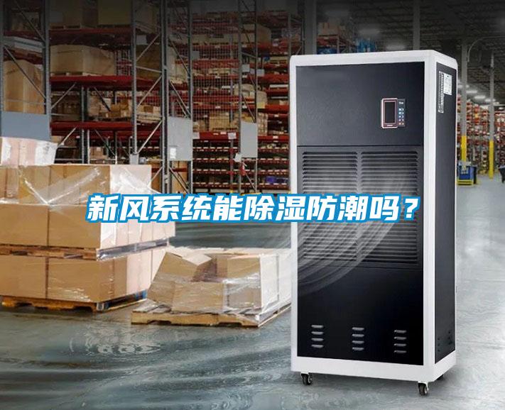 新風系統(tǒng)能除濕防潮嗎?