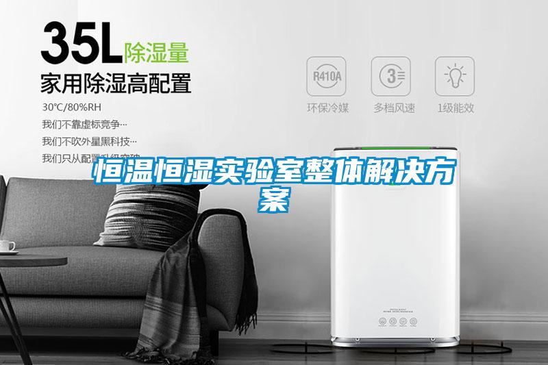 恒溫恒濕實(shí)驗(yàn)室整體解決方案