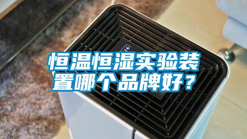 恒溫恒濕實(shí)驗(yàn)裝置哪個(gè)品牌好？