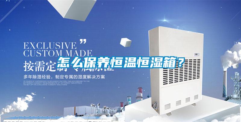 怎么保養(yǎng)恒溫恒濕箱？