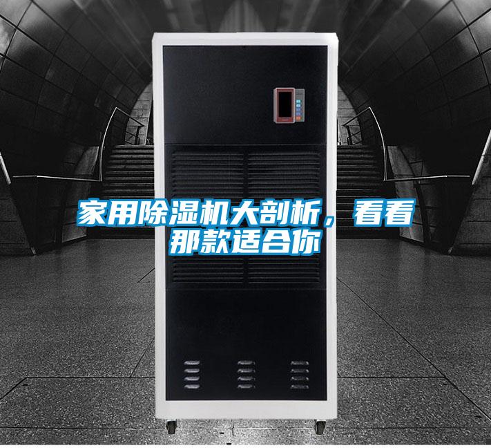 家用除濕機大剖析，看看那款適合你