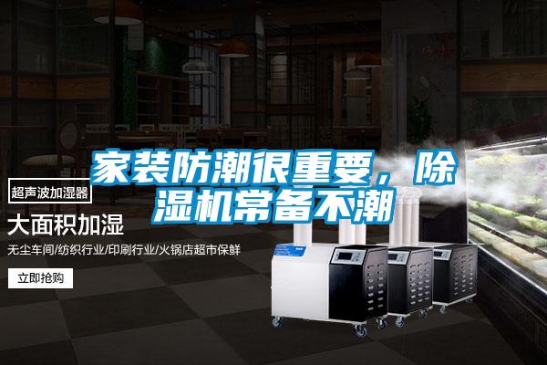 家裝防潮很重要，除濕機(jī)常備不潮
