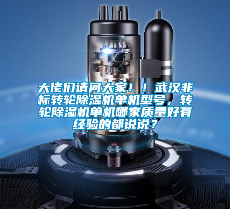 大佬們請(qǐng)問(wèn)大家?。∥錆h非標(biāo)轉(zhuǎn)輪除濕機(jī)單機(jī)型號(hào)，轉(zhuǎn)輪除濕機(jī)單機(jī)哪家質(zhì)量好有經(jīng)驗(yàn)的都說(shuō)說(shuō)？