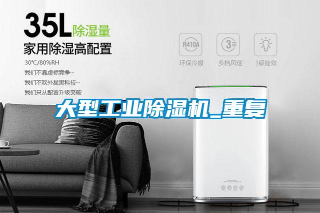 大型工業(yè)除濕機_重復