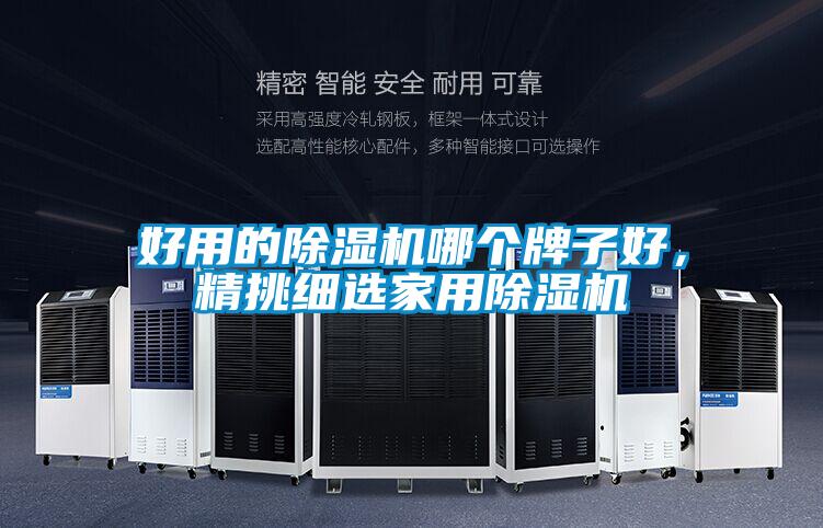 好用的除濕機哪個牌子好，精挑細選家用除濕機