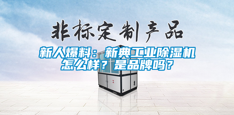 新人爆料：新典工業(yè)除濕機(jī)怎么樣？是品牌嗎？