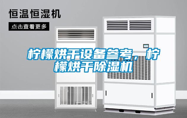 檸檬烘干設(shè)備參考，檸檬烘干除濕機