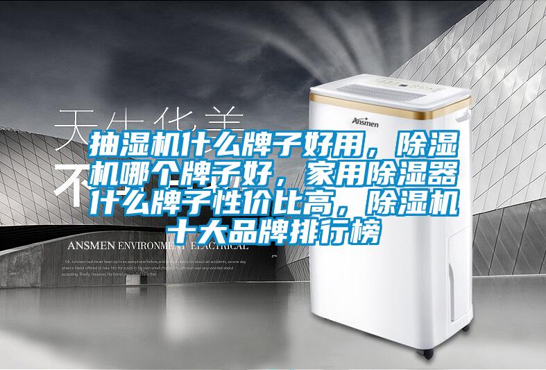 抽濕機(jī)什么牌子好用，除濕機(jī)哪個(gè)牌子好，家用除濕器什么牌子性價(jià)比高，除濕機(jī)十大品牌排行榜