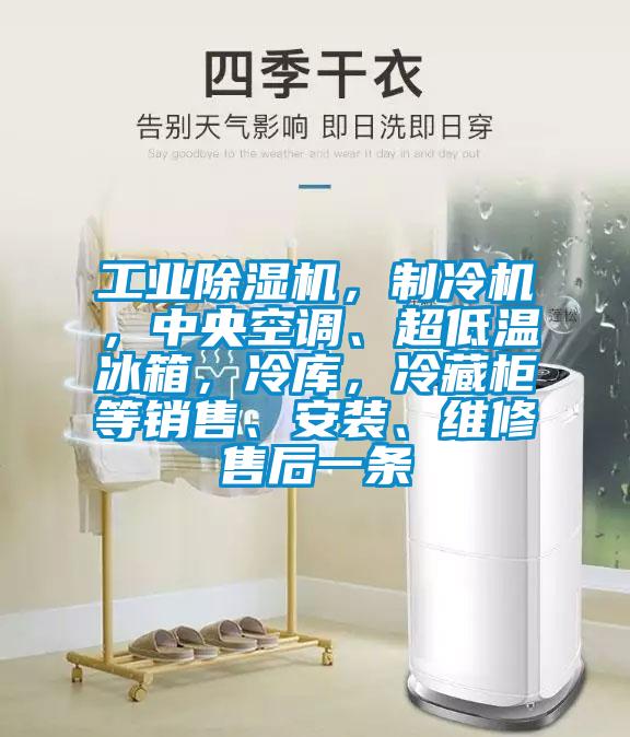 工業(yè)除濕機(jī)，制冷機(jī)，中央空調(diào)、超低溫冰箱，冷庫(kù)，冷藏柜等銷售、安裝、維修售后一條
