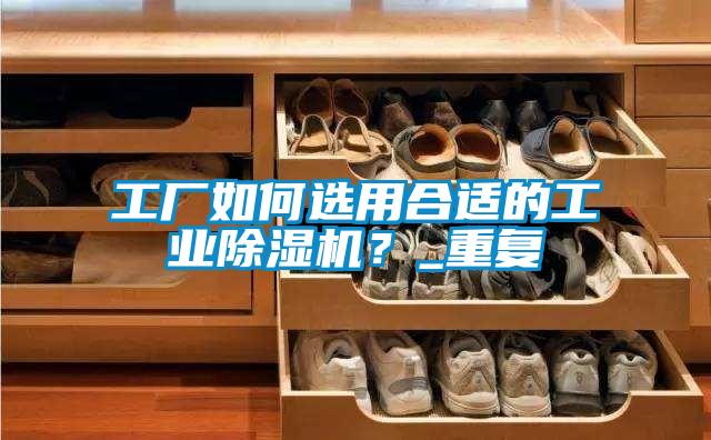 工廠如何選用合適的工業(yè)除濕機？_重復(fù)
