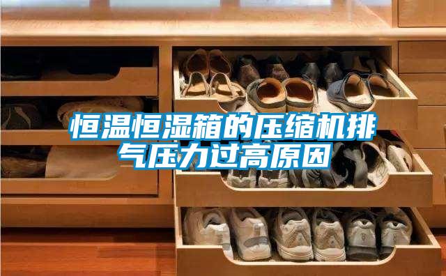 恒溫恒濕箱的壓縮機(jī)排氣壓力過高原因