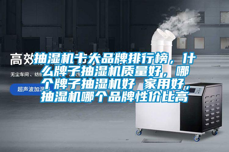 抽濕機(jī)十大品牌排行榜，什么牌子抽濕機(jī)質(zhì)量好，哪個(gè)牌子抽濕機(jī)好 家用好，抽濕機(jī)哪個(gè)品牌性價(jià)比高