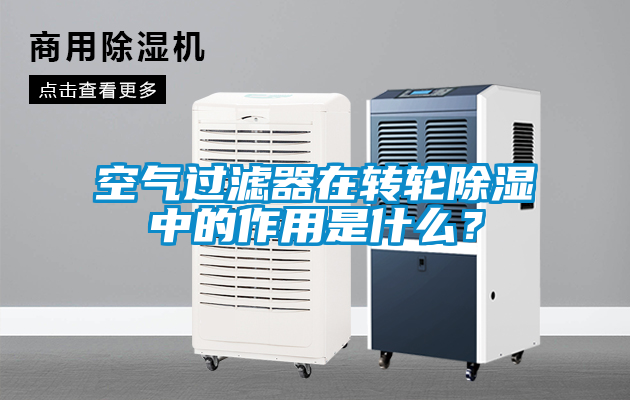空氣過濾器在轉(zhuǎn)輪除濕中的作用是什么？