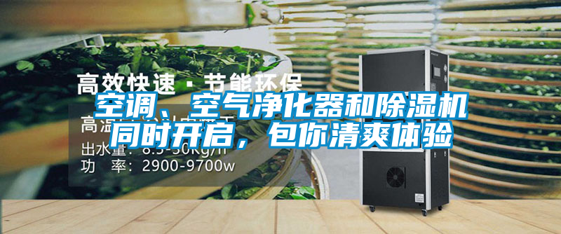 空調(diào)、空氣凈化器和除濕機(jī)同時(shí)開(kāi)啟，包你清爽體驗(yàn)