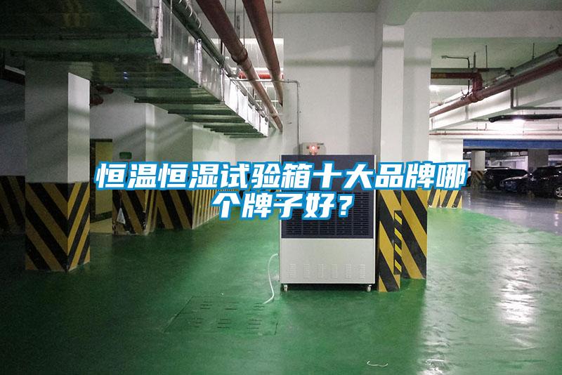 恒溫恒濕試驗(yàn)箱十大品牌哪個(gè)牌子好？