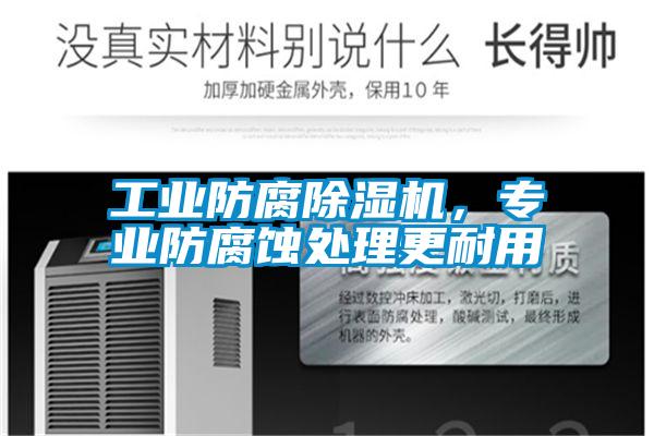 工業(yè)防腐除濕機(jī)，專業(yè)防腐蝕處理更耐用